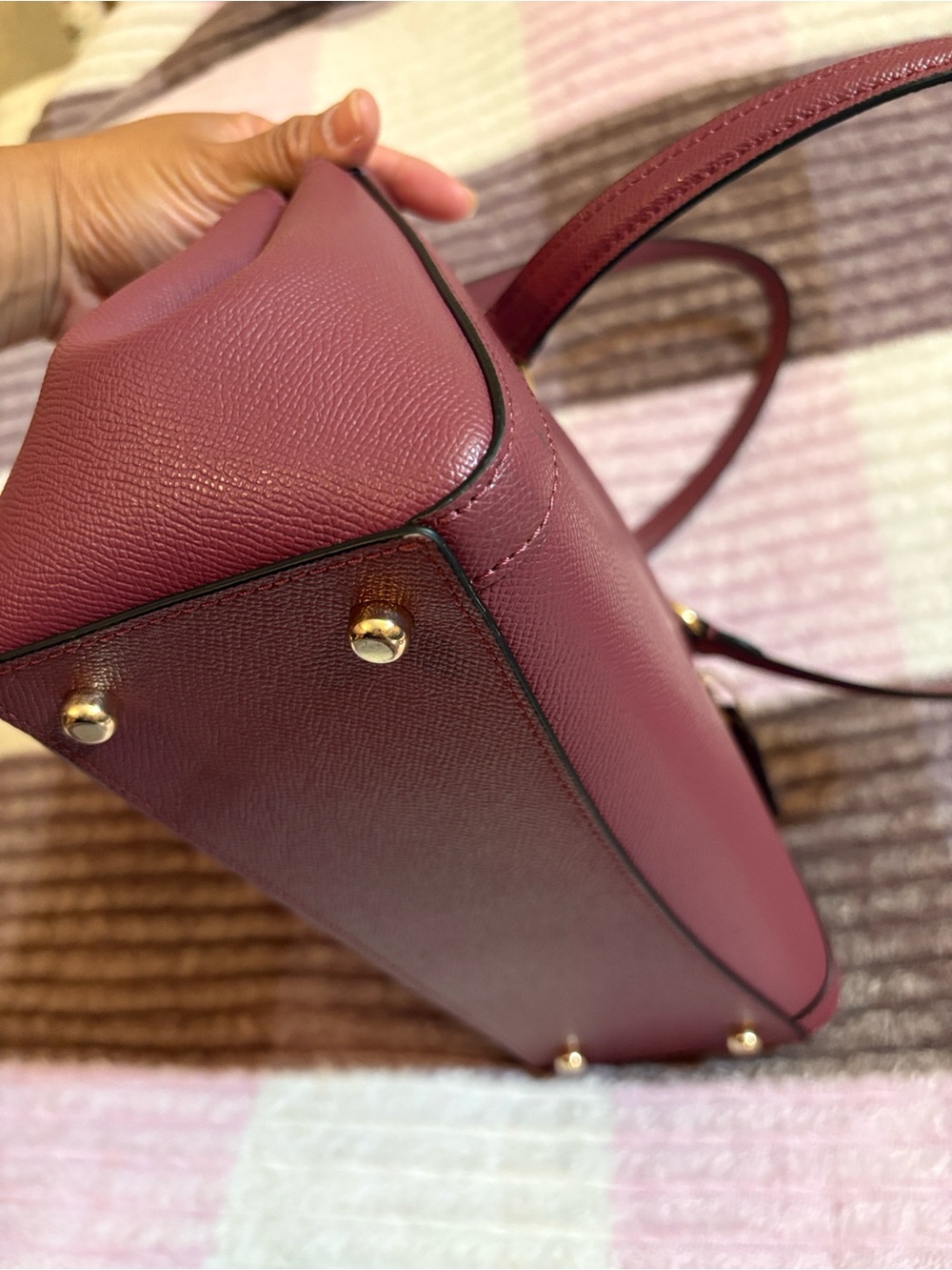 Coach Kailey Leather Carryall with Gold Hardware - Picture 7 of 15